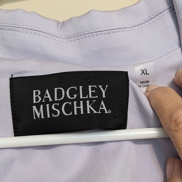 Badgley Mischka Angelina Trench Coat in Lavender Size XL - Picture 9 of 10